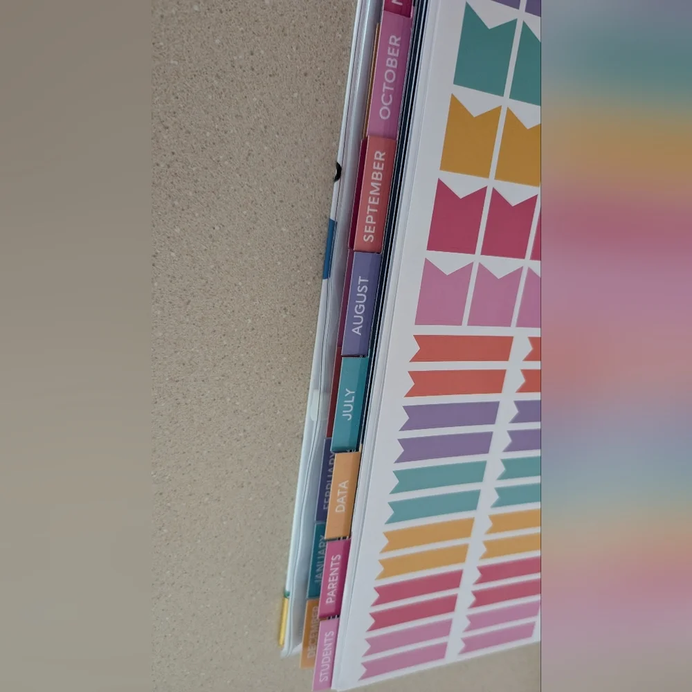Colorful Academic Planner 2025-2026